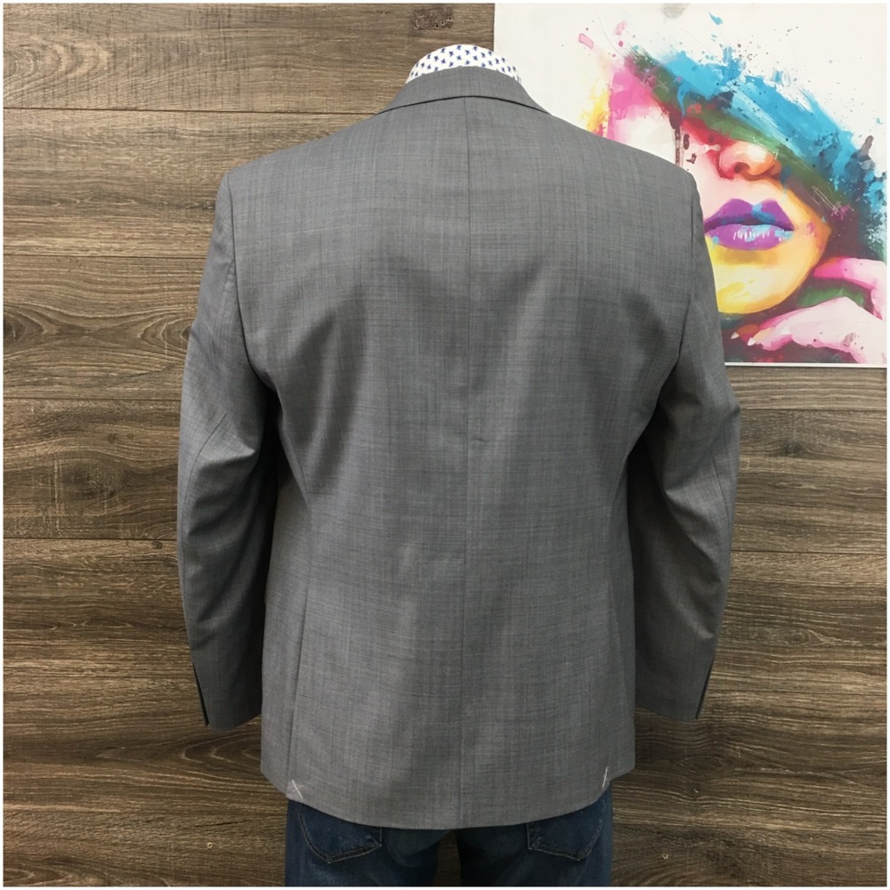 MICHAEL KORS Mens Blazer Sport Coat Casual Jacket Size‎ 44R Classic Wool Suit - Picture 11 of 12